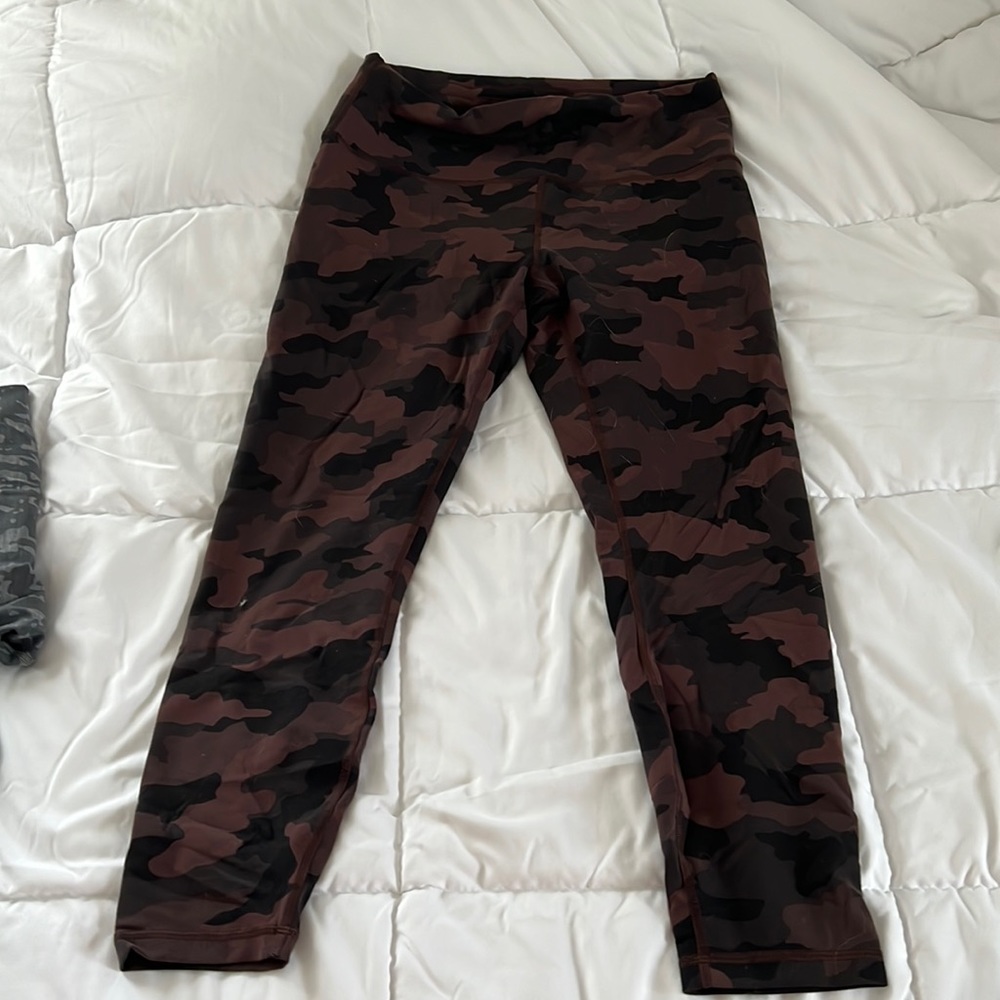 Lululemon CAMO leggings | Size: 12 | Lululemon Highrise Leggings
